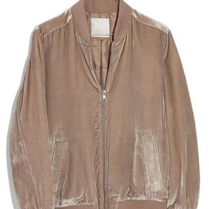 Prix de gros personnalisé 2026 blouson aviateur pour femme grande taille imperméable en cuir polyester fourrure fermeture éclair uni décontracté - Product Image 3