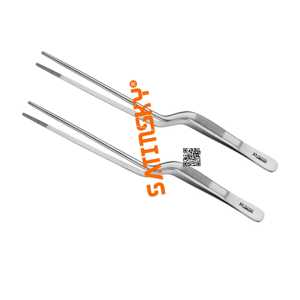 Pinces à tissus Satinsky 16 cm, instruments de microchirurgie en acier inoxydable, manuelles, certifiées CE Classe III, poignée ergonomique, garantie 3 ans - Product Image 3