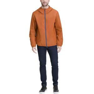 Cortavientos impermeable transpirable resistente al agua a prueba de viento chaqueta al aire libre para hombre personalizado equipo de fútbol cortavientos - Product Image 4