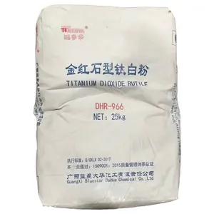 Blue Star Dahua R966 plastic coating covering pink rutile type Tim Duohua titanium dioxide 966