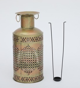 High Quality Round Available Candle Jar for Home & Hotel Decoration New Design Best Price Metal Candle <b>Lantern</b> - Product Image 3