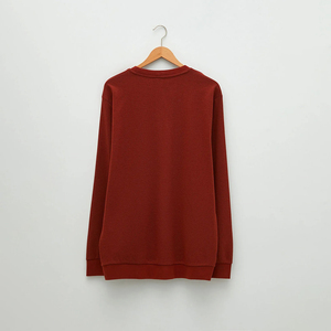 Sudadera de invierno para hombre, de algodón 100% Material, manga completa sólida ligera, cuello redondo, Impresión de logotipo personalizado - Product Image 6