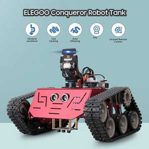 Kit de char robot Conqueror - Kit de robotique passionnant pour les ingénieurs aspirants et les amateurs - Product Image 3