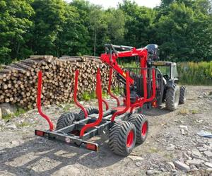 Remolques agrícolas con grúas forestales a la venta, la mejor oferta - Product Image 6