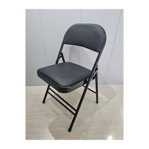 Chaise <span class=keywords><strong>de</strong></span> bureau bon marché classique <span class=keywords><strong>de</strong></span> conception <span class=keywords><strong>de</strong></span> formation chaise <span class=keywords><strong>de</strong></span> salle à manger <span class=keywords><strong>de</strong></span> <span class=keywords><strong>jardin</strong></span> rétro pliante confortable en cuir - Product Image 4