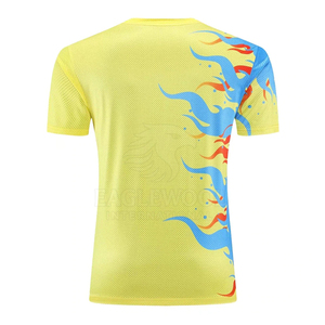 Camiseta de Tenis de Manga Corta Transpirable de Alta Calidad con Diseño Personalizado, Secado Rápido, Último Estilo, 100% Poliéster - Product Image 3