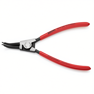 Pince à circlips Knipex noire anodisée, tête polie pour circlips externes sur arbres - Product Image 3