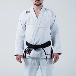 Kimono de Jiu-Jitsu Brasileño Ultraligero Personalizado OEM ODM, Blanco, para Competencia y Entrenamiento - Product Image 3