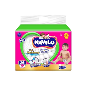 Produit de soin pour bébé Navilo, couches pour bébé, couches extra larges, douces, douces, confortables, couches de haute qualité - Product Image 3