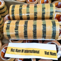 Individuelle Aufkleber Klebeband Karton-Sticker mit Gedrucktem Logo Günstiger Preis Anpassbare Größe und Menge ROHS-Zertifiziert für Industrielle Anwendung