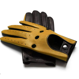Anti-rides hommes cuir écran tactile gants d'hiver qualité supérieure écologique tenue décontracté Logo personnalisé/couleur vente chaude - Product Image 3