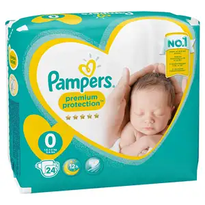 Couches pour bébé Pampers toutes tailles disponibles