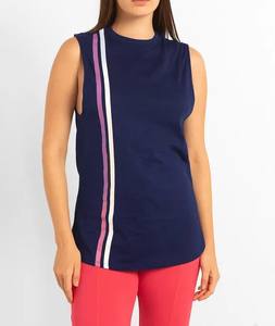 2025 Nueva camiseta sin mangas Chaleco de gimnasio para mujer oferta de verano Yoga deporte Sexy camisetas sin mangas de cuello redondo sin mangas de secado rápido cómodo - Product Image 6