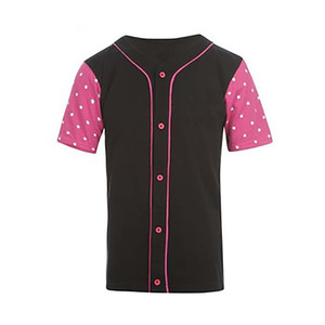 <b>Vinyl</b> Printed Baseball Jersey Bold Colors Streetwear Appeal - Product Image 4