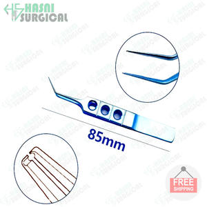 Fórceps corneales Pierse Colibri de alta calidad, fórceps quirúrgicos oftálmicos de titanio con muesca - Product Image 6