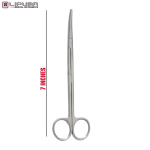 กรรไกรโลหะสแตนเลสเกรดสูงแบบใช้มือ5.5นิ้วอุปกรณ์ผ่าตัดแบบแมนนวล - Product Image 5