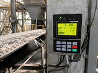 0-32767 T/h 0.02% Pengontrol Penimbangan Timbangan Sabuk Akurasi Tinggi dengan RS485 Modbus RTU untuk Penimbangan Dinamis Konveyor