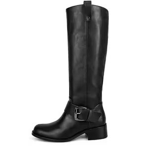 Bottes en cuir d'équitation de service OEM les plus vendues Produits équestres Bottes en cuir d'équitation pour adultes - Product Image 6