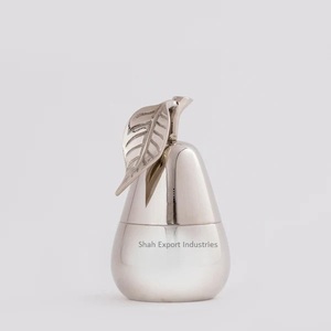 Support votif en forme de pomme en métal fini or décorez votre maison et votre hôtel Supports votifs remplis de cire de table - Product Image 5