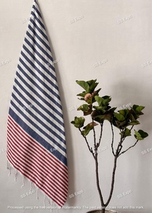 Manta de playa con patrón rectangular compacto turco auténtico algodón de alta calidad para viajes al aire libre en Australia - Product Image 3