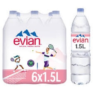 Suministro directo de agua mineral natural Eviann a granel a la venta, venta al por mayor de agua embotellada Eviann, agua mineral Eviann de 330ml en botella - Product Image 2