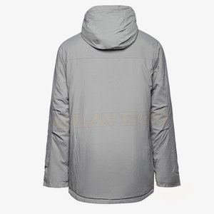 Logo sur mesure Parkas Veste à capuche Hiver tenue décontracté avec lettre motif imperméable conception votre propre veste - Product Image 3