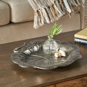 Encantadoras Bandejas para servir ovaladas de oro antiguo, 2 uds. con textura martillada, perfectas para exhibir golosinas y mejorar la decoración elegante - Product Image 6