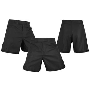 Pantalones cortos de lucha MMA personalizados para hombres con tela elástica duradera y características de secado rápido para Sparring - Product Image 5