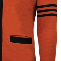 Suéter Cárdigan de Punto Unisex de Invierno Tiki Taka de Alta Calidad, con Estampado Luminoso Antiarrugas y Bordado Computarizado