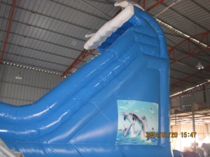 Toboggan aquatique gonflable en PVC pour enfants, divertissement et amusement en plein air à l'école ou au centre commercial - Product Image 5