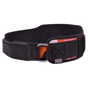 Cinturón acolchado para levantamiento de pesas para entrenamiento en el gimnasio, sentadillas, peso muerto y levantamiento de pesas con hebilla ajustable segura - Product Image 3