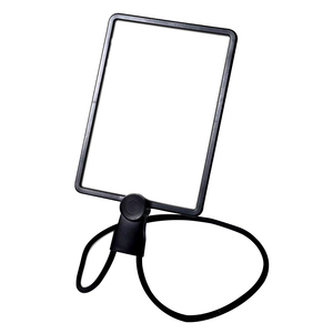 WF8039-5 <span class=keywords><strong>Loupe</strong></span> LED 3-en-1 à col halterneck, haute transparence, HD, grossissement élevé, portable et pliable pour la lecture des personnes âgées et l'utilisation mobile - Product Image 3