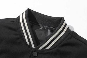 Graffiti Varsity Jacket Hommes Baseball À Capuche Polyester/Coton Enduit Respirant Coupe-Vent Fermeture Éclair École Universitaire - Product Image 5