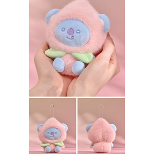 BTS - BT21 Llavero de Peluche Oficial PEACH HOLIC con Personaje - Product Image 2