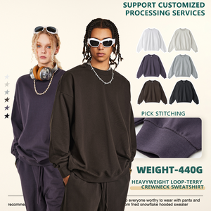 Sweats à capuche avec logo personnalisé de qualité supérieure pour hommes Style décontracté surdimensionné Streetwear Hip Hop à la mode pour l'hiver Remise de commande en gros - Product Image 2