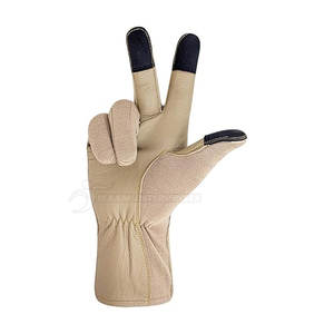 Guantes de vuelo Nomex para hombres profesionales Guantes de piloto de cuero de la mejor calidad para actividades al aire libre Compatibilidad con pantalla táctil - Product Image 3