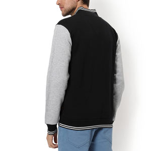 Chaqueta Universitaria de Forro Polar de Algodón Personalizada para Hombre al por Mayor 2026, Chaqueta Universitaria de Nuevo Estilo Hecha a Medida para Hombre - Product Image 5