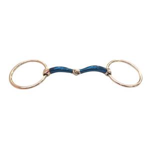 Nueva llegada de acero inoxidable media mejilla de conducción Snaffle Horse Bit TARIQ MFG CO CE ISO - Product Image 2