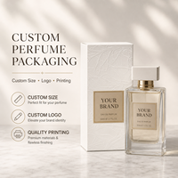 Boîtes d'emballage personnalisées pour flacons de parfum, cartons pliables imprimés avec support pour logo et graphisme
