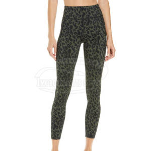 Leggings de Fitness d'entraînement de gymnastique pour femmes personnalisés de haute qualité nouveau Design tissu respirant taille haute Style Sport décontracté taille basse - Product Image 3