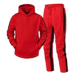 Conjunto Deportivo de Dos Piezas para Hombre, Diseño Moderno, Estilo Holgado, Sudadera con Capucha de Algodón para Invierno, Pantalones Deportivos, Logotipo Personalizado, Fabricante OEM - Product Image 5