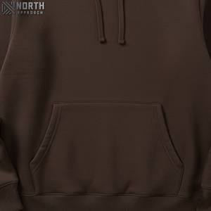 Premium Men's 350 Gsm <b>Oversized</b> <b>Fleece</b> <b>Hoodie</b> Washed Plain Boxy Winter Cotton Design Embroidered Logo Sweatshirt Sweater hoodies - Product Image 2