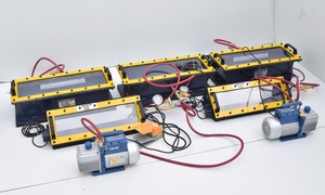 Hộp đáy phẳng để kiểm tra mối hàn Mông trên bề mặt phẳng hoạt động bằng cách sử dụng khí nén chất lượng cao tùy chỉnh thiết kế có sẵn - Product Image 4