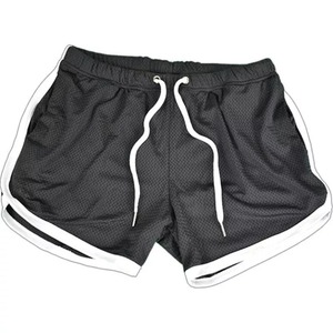 Short d'été de basket-ball personnalisé pour hommes Nouveau style Short décontracté en maille respirante Short de sport écologique à motif solide - Product Image 2