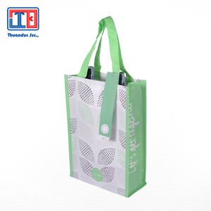 Bolsas personalizadas con sellado térmico, proveedor de bolsas de la compra, buena bolsa impresa ultrasónica promocional, fábrica de Vietnam - Product Image 1