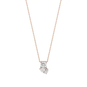 จี้เพชรคู่รัก Soul Connection รุ่น Toi Et Moi - Product Image 4