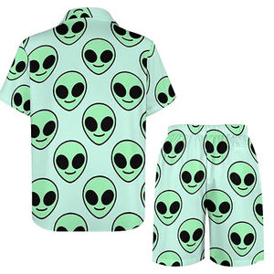 Ropa informal colección de verano venta al por mayor nuevos hombres verano conjunto de 2 piezas ropa de playa más demandada precio barato hombres conjunto de verano - Product Image 6