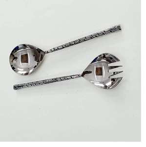 Ensemble de couverts en métal de luxe, vaisselle de qualité supérieure pour hôtels, restaurants, cuisine à domicile, ensemble élégant de cuillère, fourchette, couteau - Product Image 2