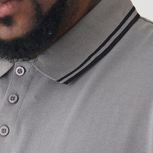 Polo pour homme tendance 2025 pour adultes, parfait pour la salle de sport, tenue décontractée, manches courtes, prix bas, bon fabricant - Product Image 5