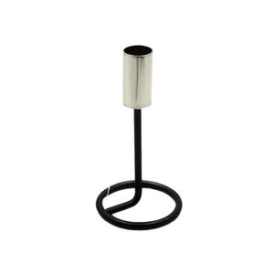 Bougeoir conique en aluminium Grande qualité Design moderne pour la maison et le mariage Décoration de table Bougie conique couleur or - Product Image 5